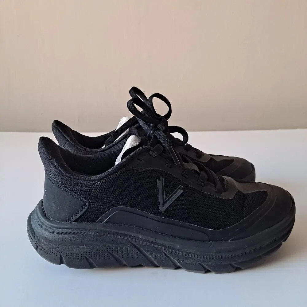 Vionic Walk Max Low Top Lace-Up Sneakers Slip On Shoes Black Women's Size 8.5 - Picture 4 of 12